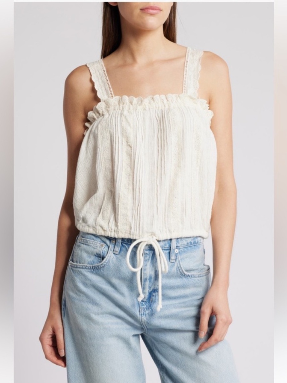 NWT Because of You Free People Tank Top